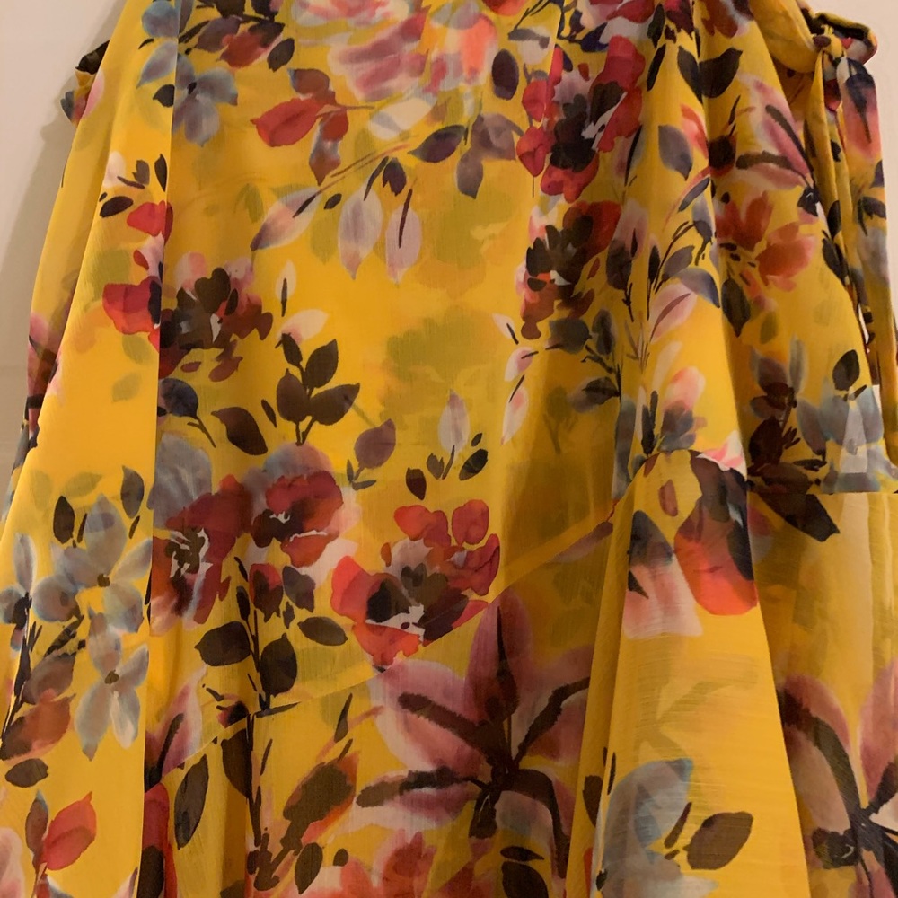 French connection Maxi wrap floral skirt